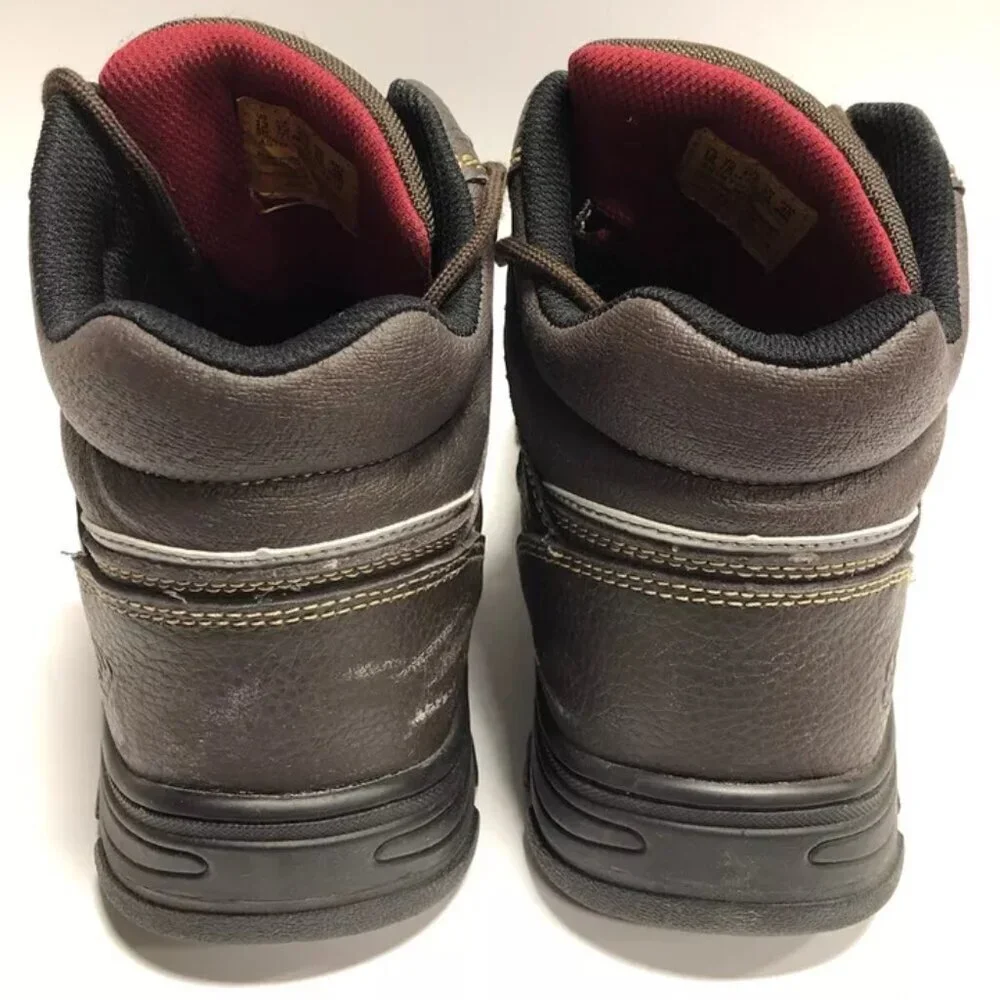 Skechers Men’s Burgin-Sosder, Brown Work Boots, Size 13 M